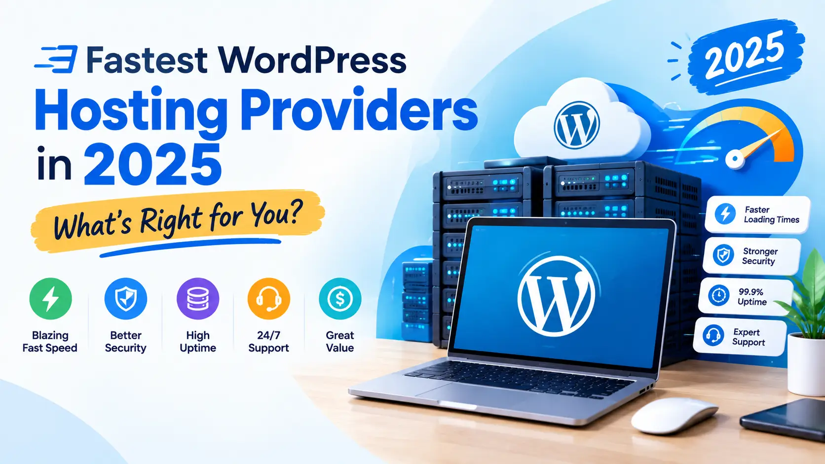 Fastest WordPress Hosting Providers in 2025: What’s Right for You?