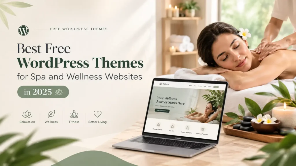 Best Free WordPress Themes for Spa and Wellness Websites in 2025